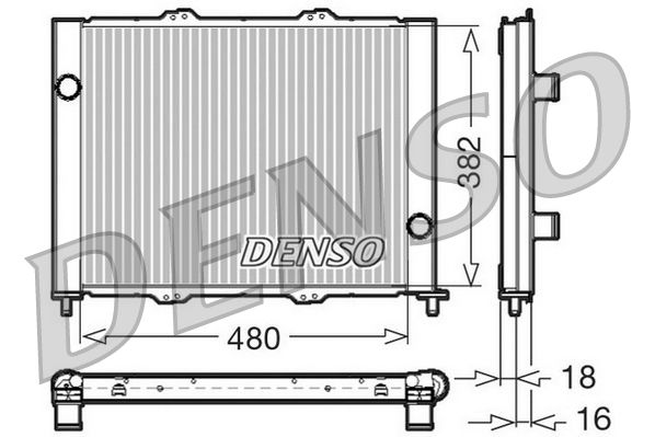 DENSO DRM23099 Cooling Module