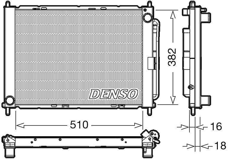 DENSO DRM23104 Cooling Module