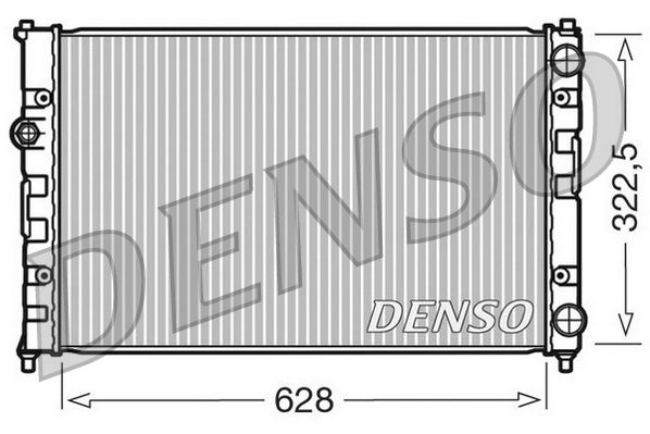 DENSO DRM26009 Radiator, engine cooling