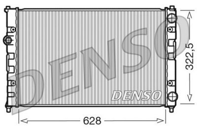 Radiator, engine cooling DENSO DRM26009