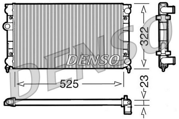 DENSO DRM32006 Radiator, engine cooling