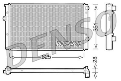 Radiator, engine cooling DENSO DRM32008