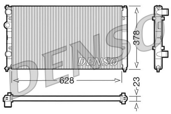 DENSO DRM32035 Radiator, engine cooling