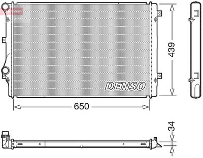 Radiator, engine cooling DENSO DRM32041