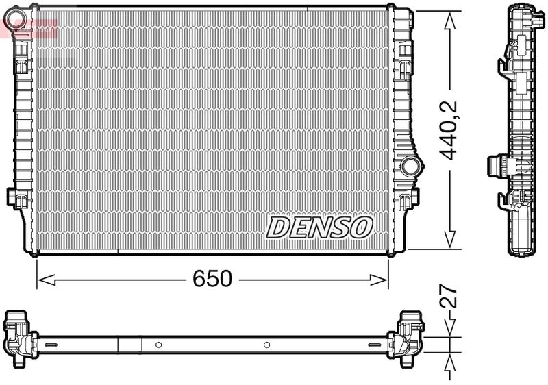 DENSO DRM32049 Radiator, engine cooling