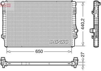 Radiator, engine cooling DENSO DRM32049