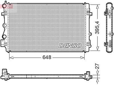Radiator, engine cooling DENSO DRM32051