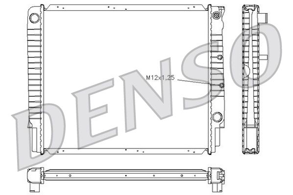 DENSO DRM33036 Radiator, engine cooling