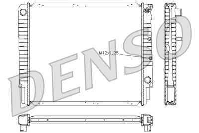 Radiator, engine cooling DENSO DRM33036