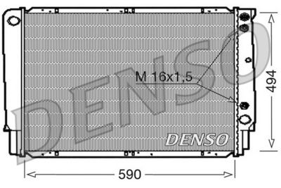 Radiator, engine cooling DENSO DRM33053