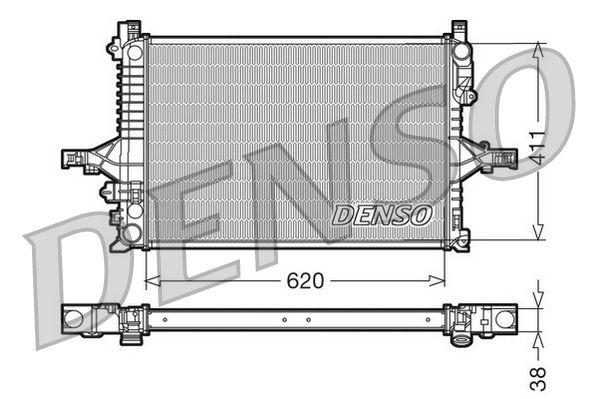 DENSO DRM33065 Radiator, engine cooling