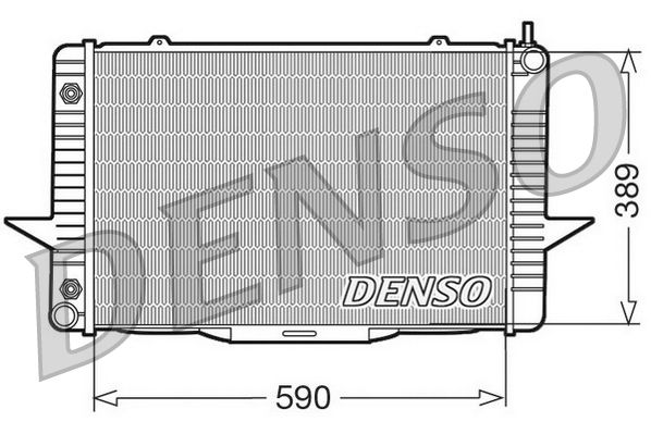 DENSO DRM33067 Radiator, engine cooling