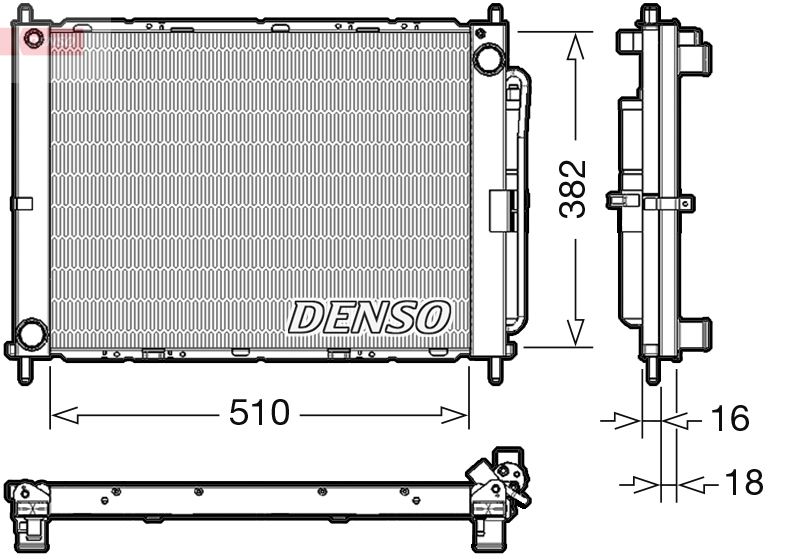 DENSO DRM46102 Cooling Module