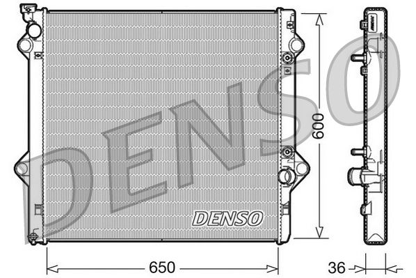 DENSO DRM50049 Radiator, engine cooling