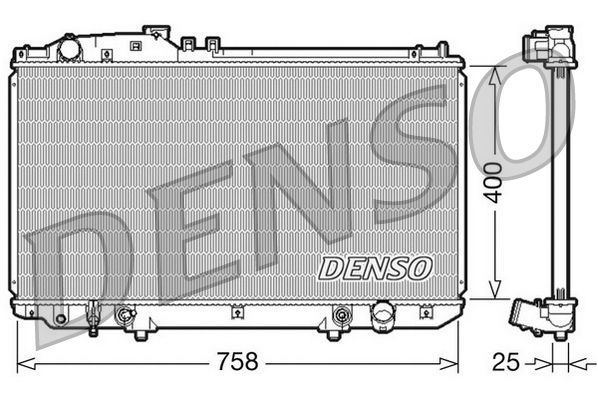 DENSO DRM51006 Radiator, engine cooling