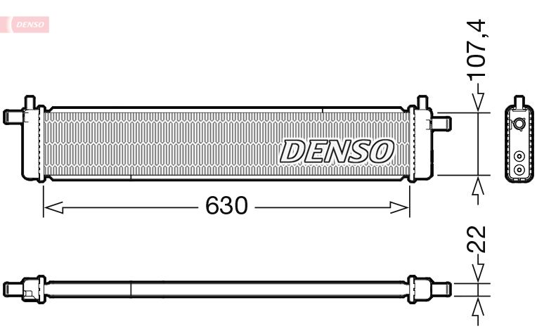 DENSO DRM51013 Radiator, engine cooling