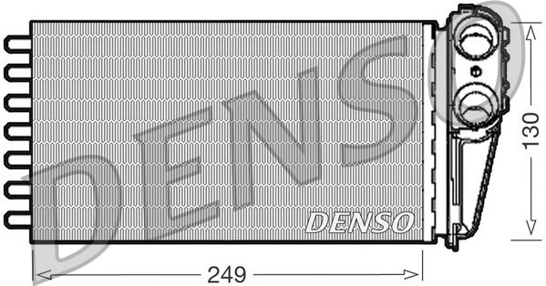 DENSO DRR21001 Heat Exchanger, interior heating