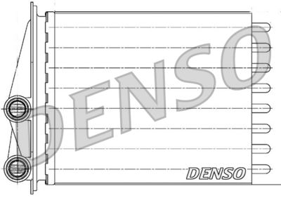 Heat Exchanger, interior heating DENSO DRR23020