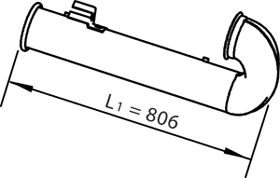 Exhaust Pipe DINEX 21788