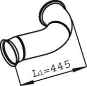 Exhaust Pipe DINEX 22143