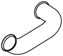 Exhaust Pipe DINEX 22196