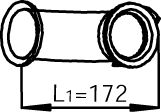 Exhaust Pipe DINEX 22279