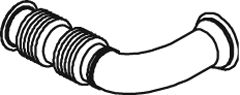 Exhaust Pipe DINEX 22296