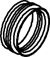 Flexible Pipe, exhaust system DINEX 22614