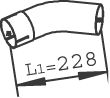 Exhaust Pipe DINEX 28753