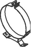 DINEX 28884 Mount, exhaust system