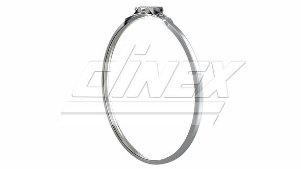 DINEX 2AL009 Clamping Piece, exhaust system