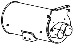 Centre Muffler DINEX 47351