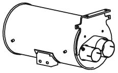 Rear Muffler DINEX 47357