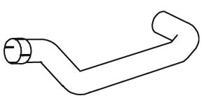 Exhaust Pipe DINEX 47539