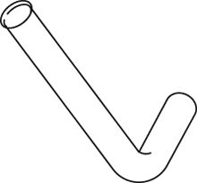 Exhaust Pipe DINEX 47545