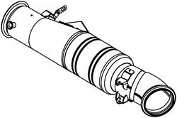 Exhaust Pipe DINEX 48156