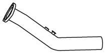 Exhaust Pipe DINEX 48157