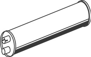 DINEX 50363 Centre/Rear Muffler