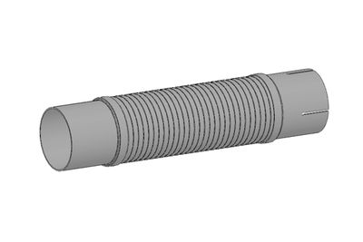 Corrugated Pipe, exhaust system DINEX 51290