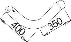 DINEX 52216 Exhaust Pipe