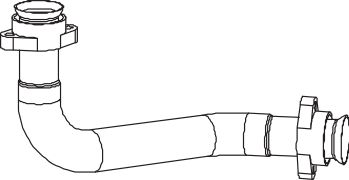 Exhaust Pipe DINEX 53173