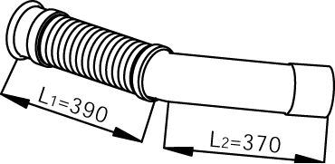 Exhaust Pipe DINEX 53252