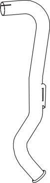 Exhaust Pipe DINEX 53771