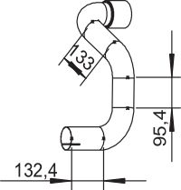 Exhaust Pipe DINEX 54227