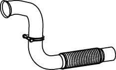 Exhaust Pipe DINEX 54271