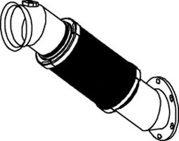 Exhaust Pipe DINEX 54280