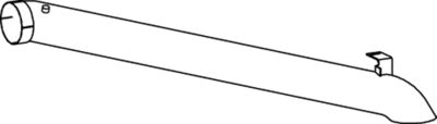 Exhaust Pipe DINEX 54681