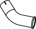 Exhaust Pipe DINEX 54700