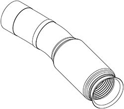 Exhaust Pipe DINEX 56132