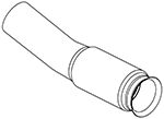 DINEX 56133 Exhaust Pipe